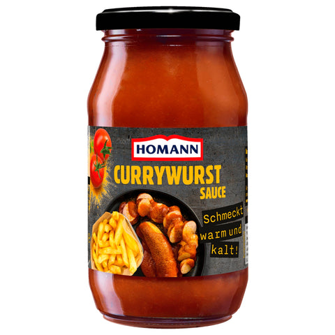 6x Homann Currywurst Sauce 400ml