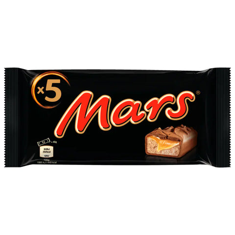 17x Mars Schokoriegel 5x45g