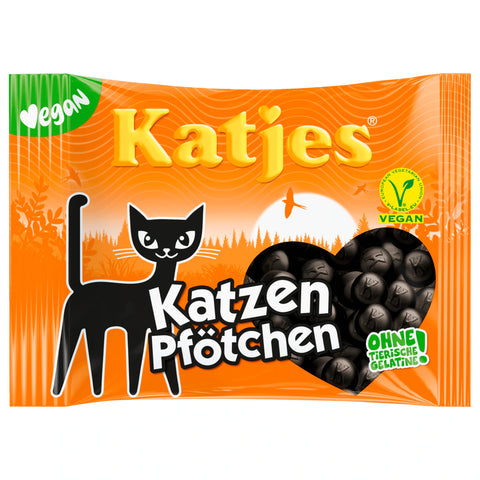 22x Katjes Katzen Pfötchen vegan 175g