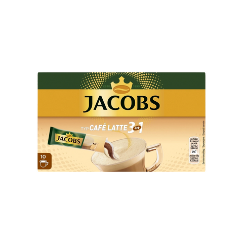 12x Jac.lösl.Kaffee Café Latte 3in1 10er 125g