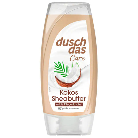 6x Duschdas Care Pflegedusche Kokos Sheabutter 225ml