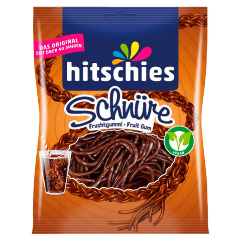 15x Hitschies Fruchtgummi-Schnüre mit Cola-Geschmack 125g