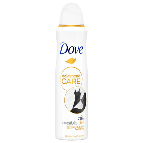 6x Dove Deospray Invisible Dry 150ml