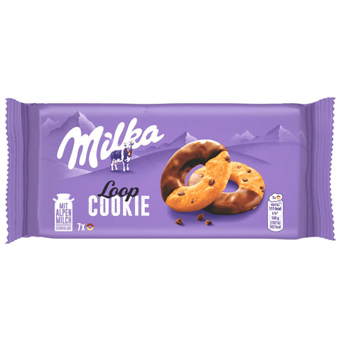 12x Milka Cookie Loop 154g