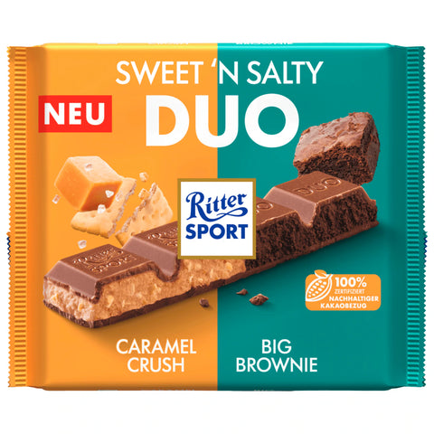 12x Ritter Sport Sweet'n Salty Duo 218g