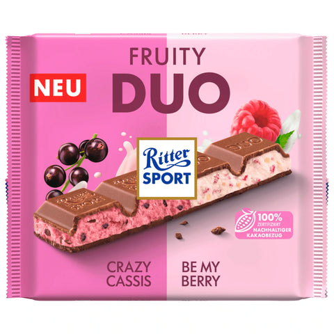 12x Ritter Sport Fruity Duo 218g