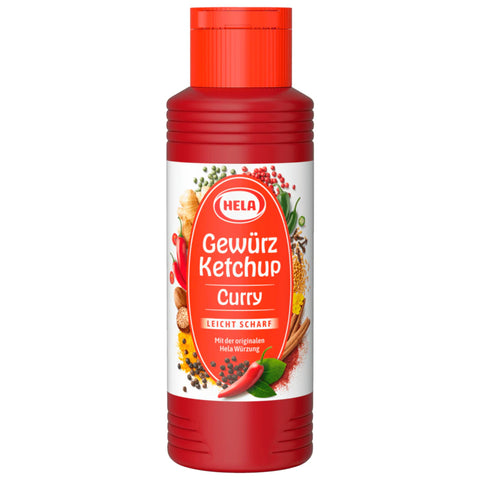 12x Hela Gewürzketchup Curry leicht scharf 300ml