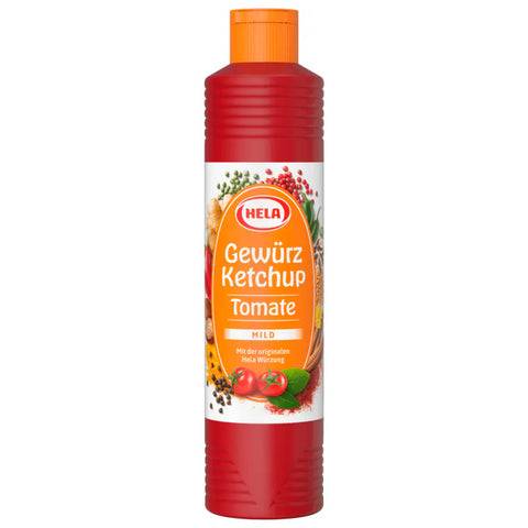 12x Hela Gewürzketchup Tomate mild 800ml