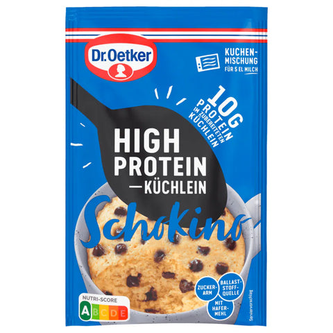 12x Dr. Oetker Backmischung High Protein Küchlein Schokino 50ml