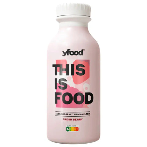 6x YFood Trinkmahlzeit Fresh Berry 500ml