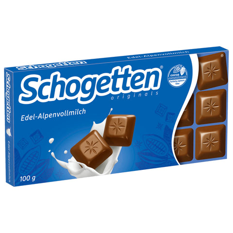 15x Schogetten Vollmilch 100g