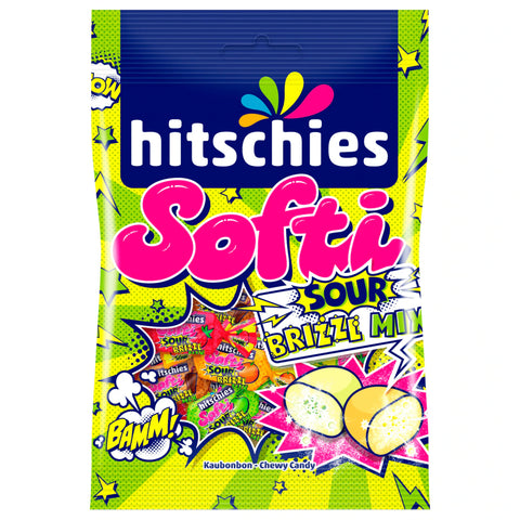 16x Hitschies Softi Sour Brizzl Mix 90g