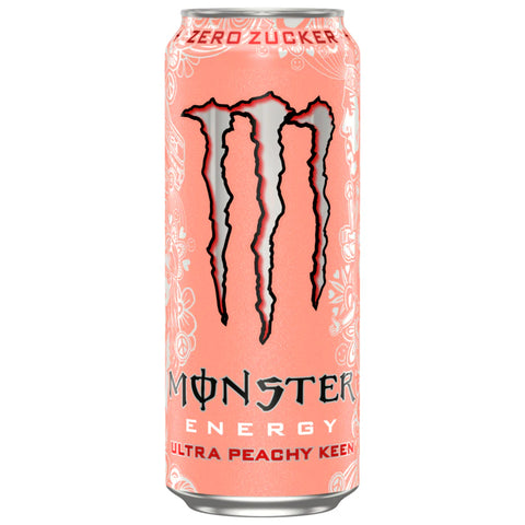 12x Monster Energy Ultra Peachy Zero 0,5l