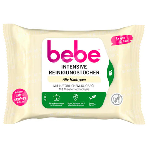 6x bebe Intensive Reinigungstücher 25 Stück