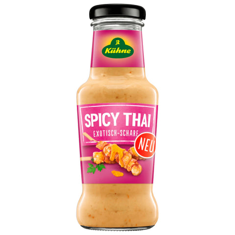 6x Kühne Würzsauce Spicy Thai exotisch-scharf 250ml