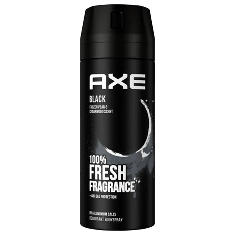 6x Axe Deospray Black ohne Aluminium 150ml