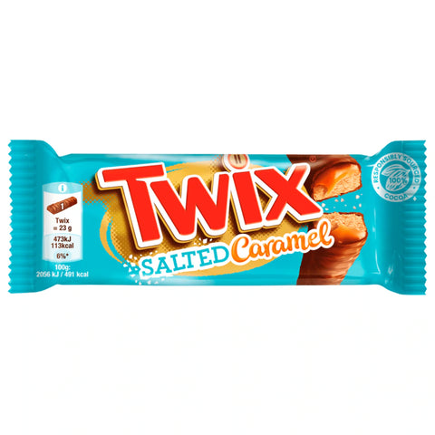 30x Twix Schokoriegel Salted Caramel 46g