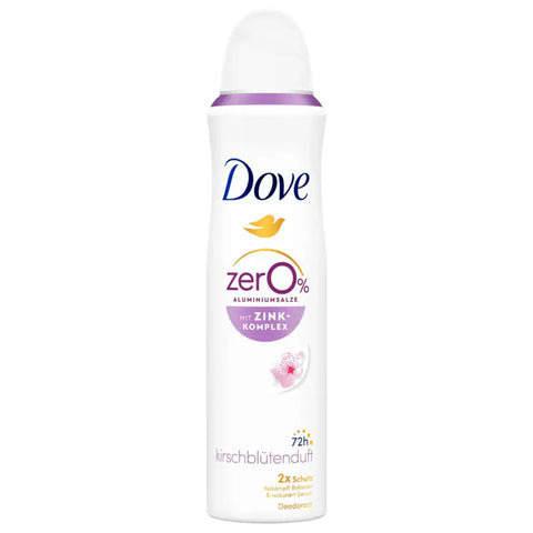 6x Dove Deospray Kirschblütenduft 0% Aluminium 150ml