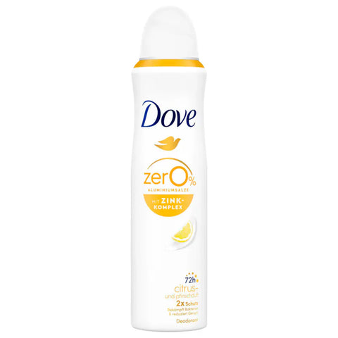 6x Dove Deospray Citrus und Pfirsichduft 150ml