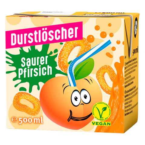 12x Durstlöscher Saurer Pfirsich 0,5l