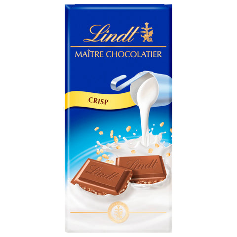 20x Lindt Maitre Chocolatier Schokolade Crisp 100g