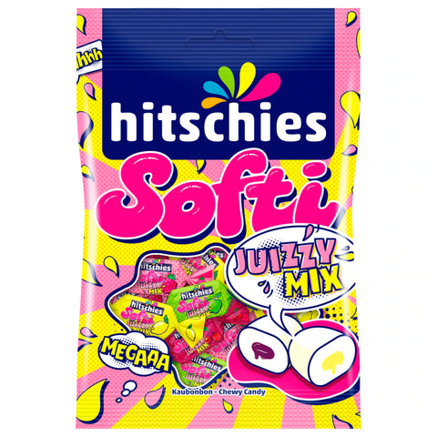 16x Hitschies Softi Juizzy Mix 90g