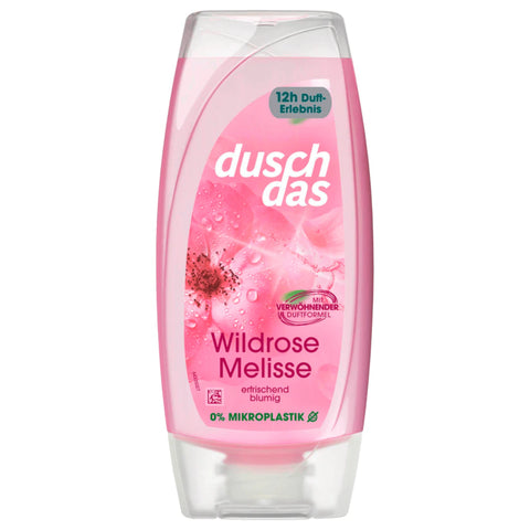 6x Duschdas Duschgel Wildrose & Melisse 225ml