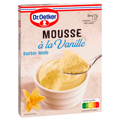 8x Dr. Oetker Mousse à la Vanille 60g