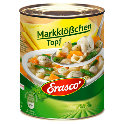 6x Erasco Markklößchen-Topf 800g