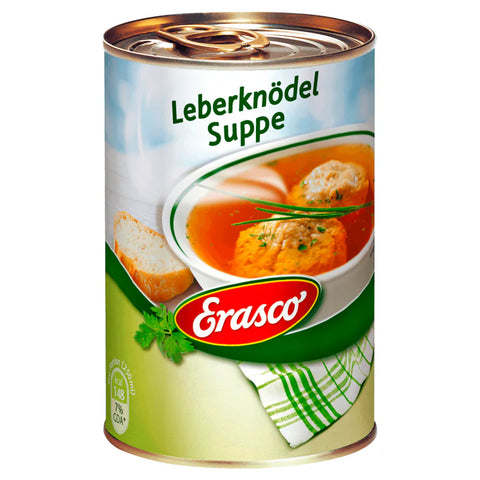 6x Erasco Leberknödel-Suppe 395ml