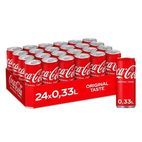 24x Coca-Cola Ds 0,33l