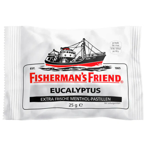 24x Fishermans Friend Eucalyptus 25g