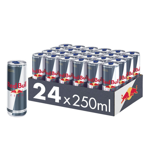 24x Red Bull Zero Energy Drink 250ml