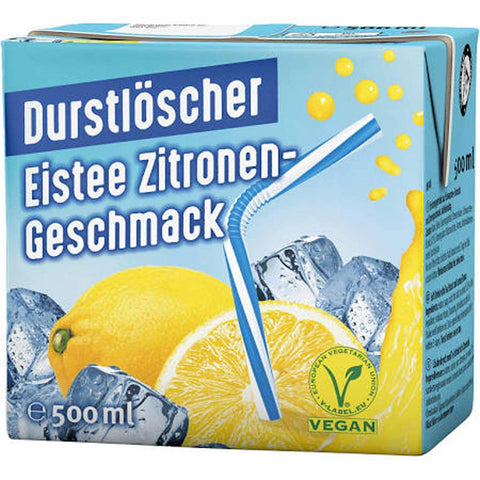 12x Durstlöscher Eistee Zitrone 500ml