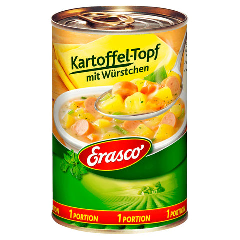 6x Erasco Kartoffeltopf mit Würstchen 400g