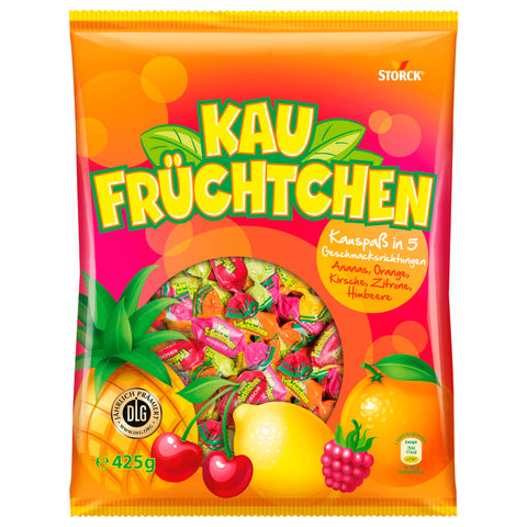 15x Storck Kau Früchtchen 425g