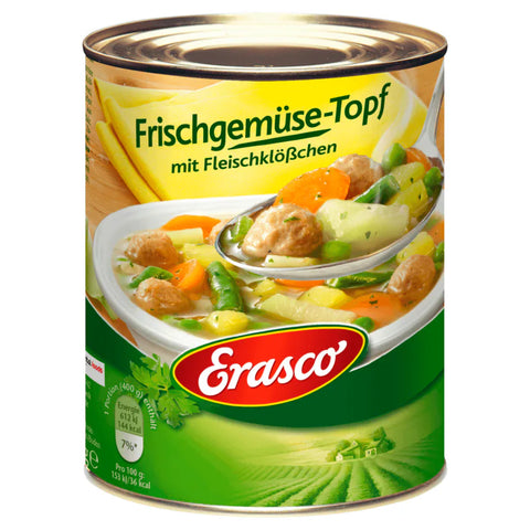 6x Erasco Frischgemüse-Topf 800g