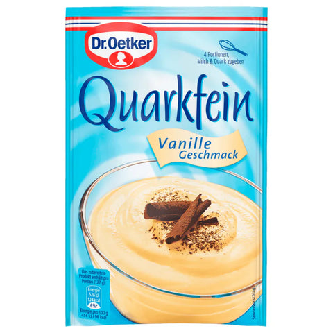 14x Dr. Oetker Quarkfein Vanille-Geschmack 57g