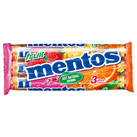 25x mentos 3x38g Frucht