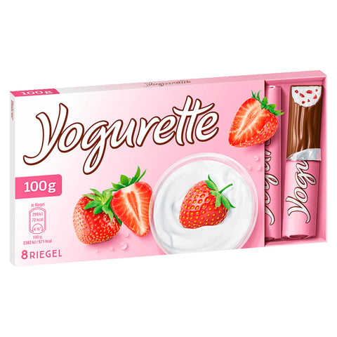 10x Yogurette Erdbeere 100g