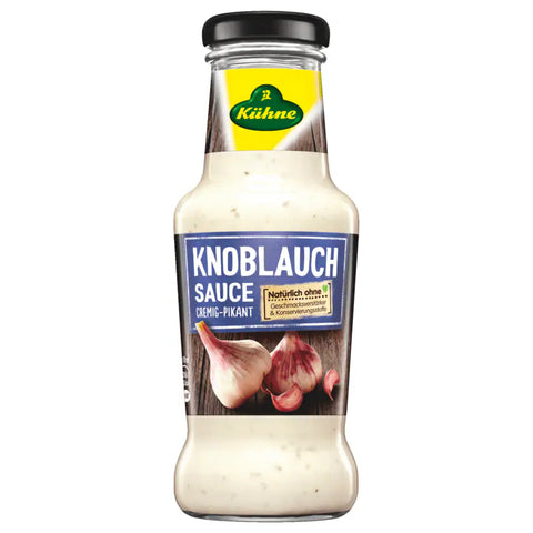 6x Kühne Knoblauch-Sauce 250ml