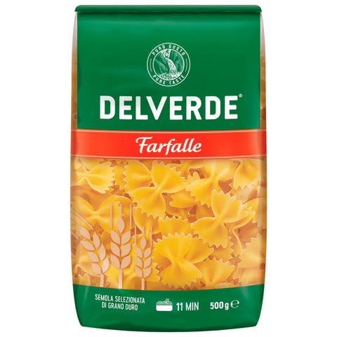 12x Delverde Farfalle 500g