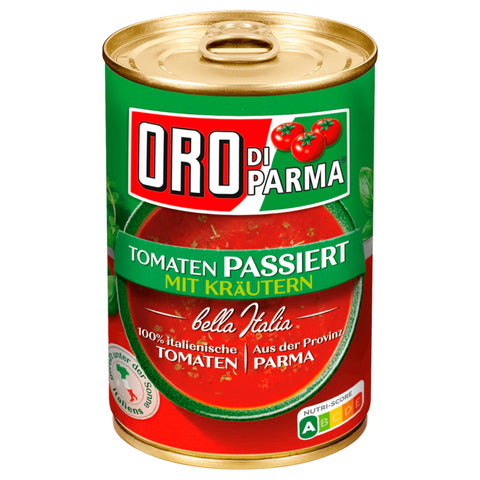 6x Oro di Parma Passierte Tomaten mit Kräutern 400g