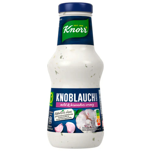 6x Knorr Grillsauce Knoblauch Soße 250 ml