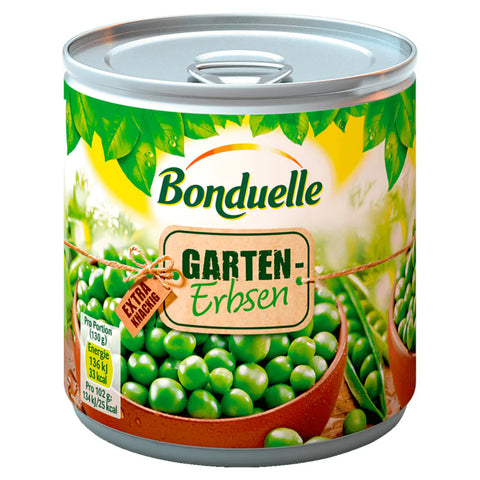 12x Bonduelle Garten-Erbsen 265g