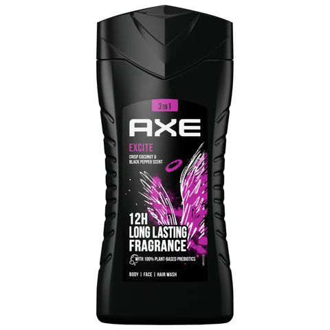 6x Axe Duschgel Excite 250ml