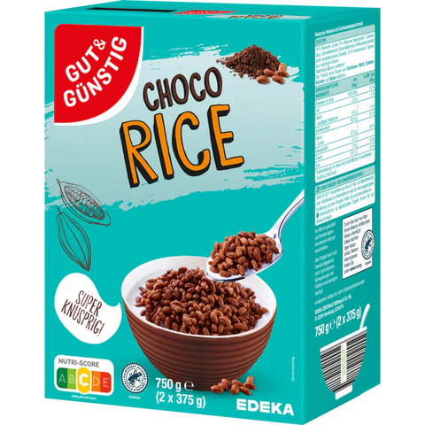 5x G&G Choco Rice 750g