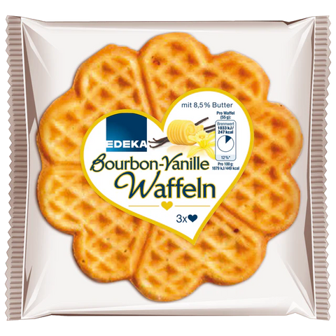 6x EDEKA Herzwaffeln 165g