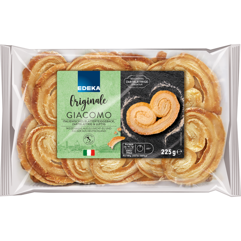 9x EDEKA Italia Blätterteiggebäck Giacomo 225g