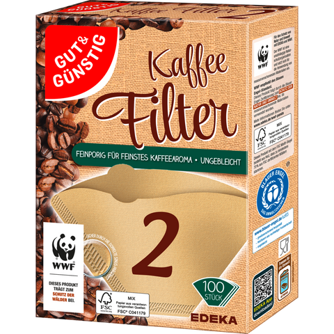 18x G&G Kaffeefilter Gr2 100Stck